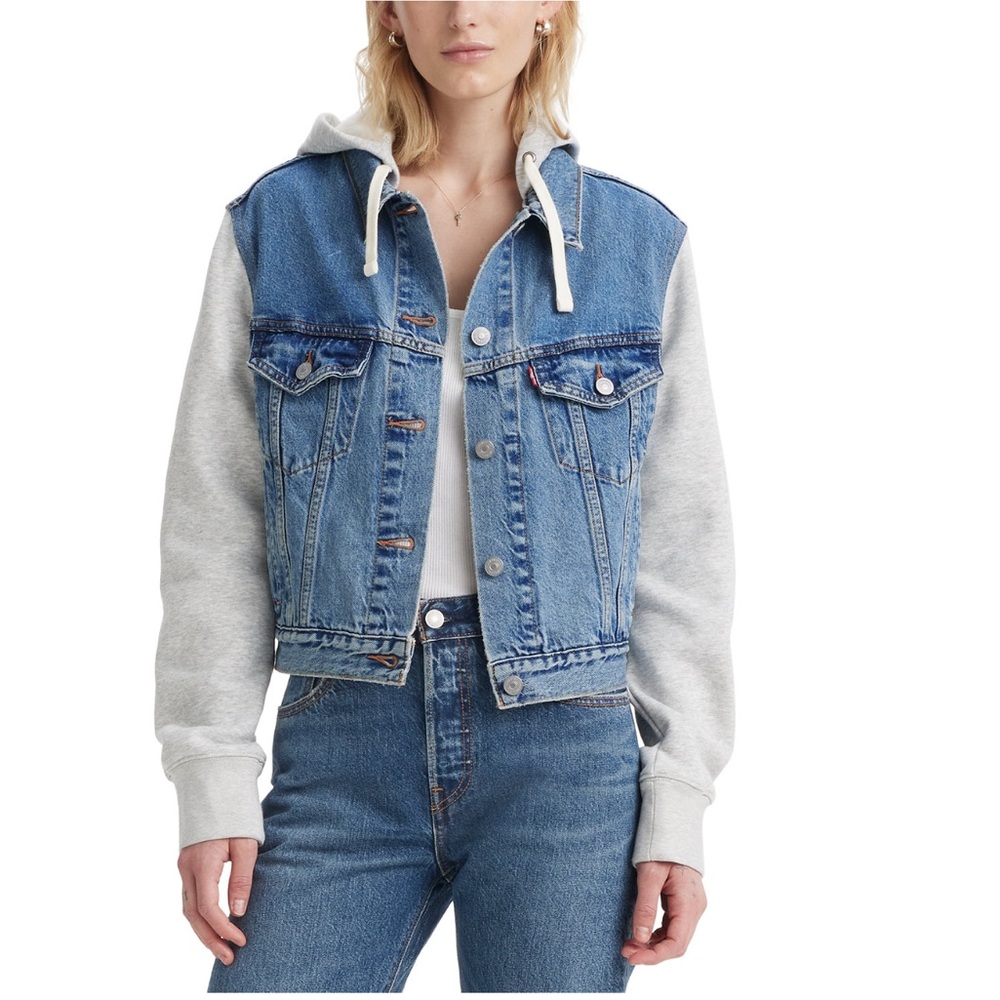 Levi's Women's Hybrid Hoodie Trucker Jacket